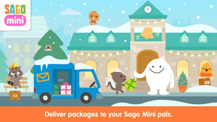 Sago Mini Winter City android App screenshot 2